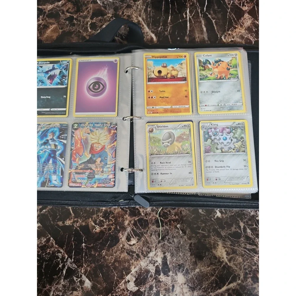Pokemon And Dragon Ball Card Lot In Pokemon Binder